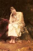 Benjamin Constant Contemplation china oil painting artist